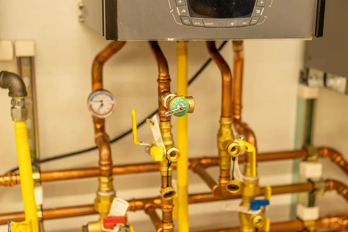 Licensed technician providing Backflow Prevention for a homeowner in Sharon